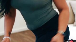 Stepmom and 19 yo stepsister always find guy jerking