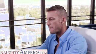 Sexsual America - Rich Bella Rolland is Ready for her Dad's Employee to Stick his Penis into her p