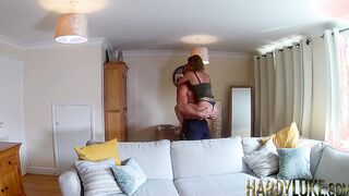 Victoria May hammered by Luke Hardy after sucking him off