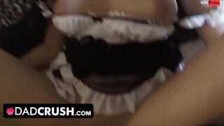 DadCrush - Sweet Bae Celebrated Holloween By Gets Her Tight Twat Plowed Hard By Long Penis