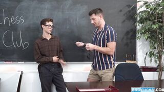 Fuckmate for nerd  Nick Floyd at the chess club!