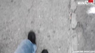 CARNE DEL MERCADO - (Pedro Nel, Luisa Chocolate) - Juicy Ass Ebony Skank Getting Picked Up For Nasty Banging