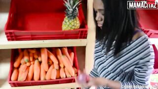 CARNE DEL MERCADO - (Pedro Nel, Luisa Chocolate) - Juicy Ass Ebony Skank Getting Picked Up For Nasty Banging