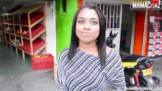 CARNE DEL MERCADO - (Pedro Nel, Luisa Chocolate) - Juicy Ass Ebony Skank Getting Picked Up For Nasty Banging