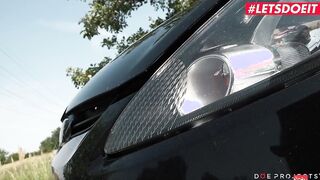 DoeProjects - Luna Corazon Brazilian African goddess Pays Car Repairs with her