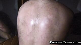 Hardcore barebacking with two horny and hairy bears