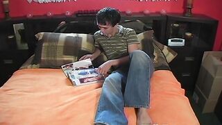 Tony Marx pleases his big dick with a juicy stroking