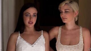 Lesbo lovers Whitney Wright and Skye Blue have decided they need a roommate. They're a little bit nervous because Nathan