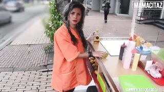 CARNEDELMERCADO - (Laura Montenegro, Pedro Nel) - sexy Latina MILF Tries Porn And Loves It