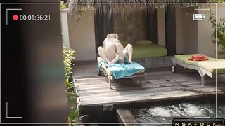 Almost an Orgy by the Pool Stepsister Re