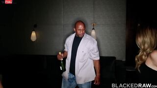 BLACKEDRAW Chloe & Kyler got tag teamed by 2 big big black dick