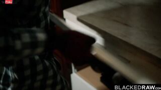 BLACKEDRAW Chloe & Kyler got tag teamed by 2 big big black dick