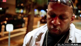 BLACKEDRAW Chloe & Kyler got tag teamed by 2 big big black dick