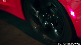 BLACKEDRAW Chloe & Kyler got tag teamed by 2 big big black dick