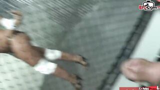 Analsex with a huge tit dark hair slut after the competition