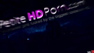 PetiteHDPorn - Bae Dark Hair Tina Grey Loves The Taste of