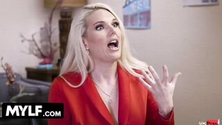 Mylf - Voluptuous Milf Will Do Anything To Get Her Women Out Of Trouble Including Banging The Principal