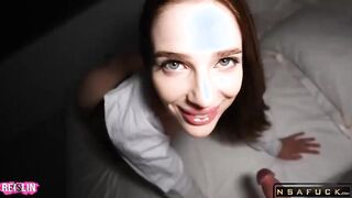 Stepbro almost Tore my Pussy but Cum inside Early