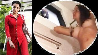 Trisha Bathroom Hidden - Indian