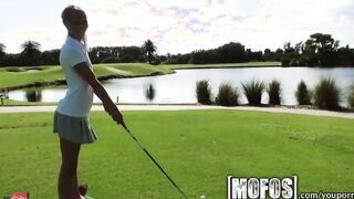 Mofos - Why play golf when you can plowed!