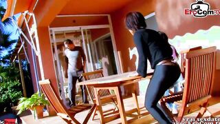 French african barely legal at outdoor amateur three-way ffm