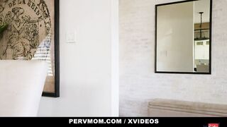 Vulgar Ex-Prisoner milf Joanna Angel loving Her Innocent StepSon's beauty Jizz
