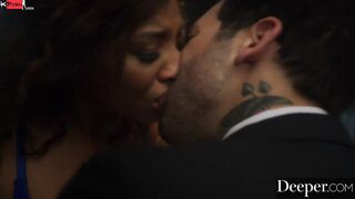 Deeper. September & Aaron's fight leads to extreme rough sex