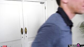 Cougar watched her lusty 19 yo step-daughter Spencer Bradley fucked