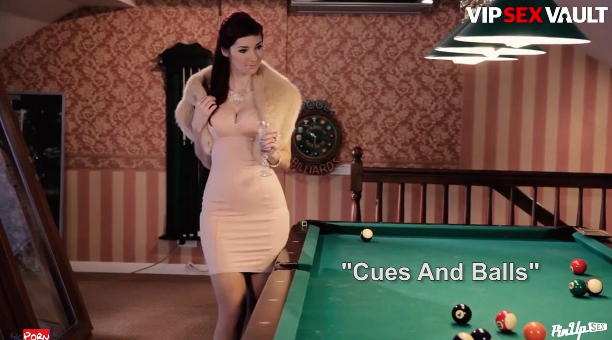 Sex On A Pool Table - Love4Porn.com Presents VIP SEX VAULT Kattie Gold Got Drilled On Pool Table