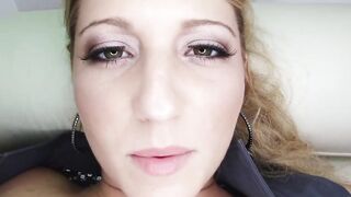 Jessi Busty Teen Deep Throats, Fucks and Swallows Cum