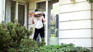 Nancy A. and her husband Martin go for a jog together, although Martin winds up carrying Nancy home. As a