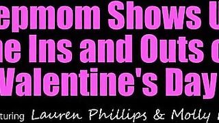 Molly Little receives some fun gifts from her BF Codey Steele for Valentine's Day. Just when she thinks she's opened