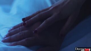Deeper. babe Elena Koshka has intense fantasy three way