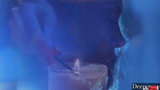 Deeper. babe Elena Koshka has intense fantasy three way
