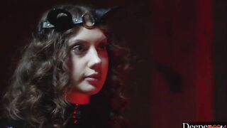 Deeper. babe Elena Koshka has intense fantasy three way