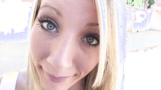 Cassidy (aka Barbie Cummings) is Back For a Creamy Cum Facial