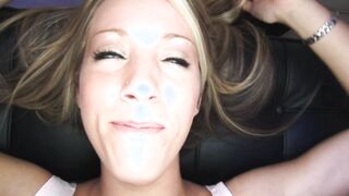 Cassidy (aka Barbie Cummings) is Back For a Creamy Cum Facial