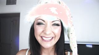 Kate Returns to Swallow THREE Big Mouthfuls of Holiday Cheer!