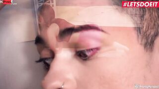TURNED ON HOSTEL - Yoga 18 yo Anastasia Brokelyn Craves Some Anal Release