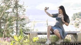 Stepsister Risky Public Masturbation and