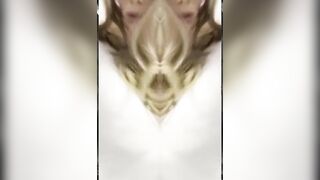 ça va JOUIBRULANCE,je t'excite en Ce morceau de Miroir cabinet médical brisé par une