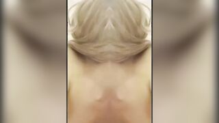 ça va JOUIBRULANCE,je t'excite en Ce morceau de Miroir cabinet médical brisé par une
