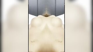 ça va JOUIBRULANCE,je t'excite en Ce morceau de Miroir cabinet médical brisé par une