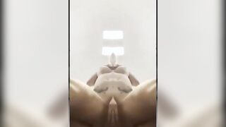 ça va JOUIBRULANCE,je t'excite en Ce morceau de Miroir cabinet médical brisé par une