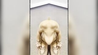 ça va JOUIBRULANCE,je t'excite en Ce morceau de Miroir cabinet médical brisé par une