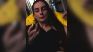 Muscle Cock fucking a hot latina girl in lingerie
