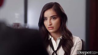 Deeper. Anal-queen Emily & Seth succumb to sensual tension