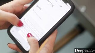 Deeper. Anal-queen Emily & Seth succumb to sensual tension