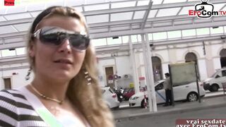 Blonde 19 Year Old with tiny hooters picked up for sex at the beach