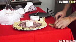 AMATEUREURO - Rough Anal and Squirting for Gigantic Hooters French Bimbo Marie Clarence